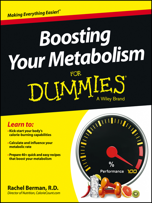 Title details for Boosting Your Metabolism For Dummies by Rachel Berman - Wait list